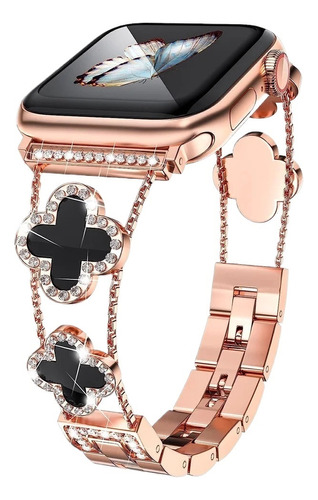 Para Apple Watch Ultra, Correa De Diamantes Para Mujer