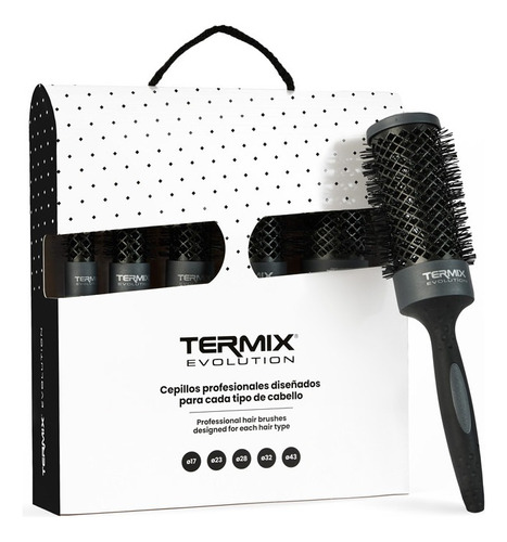 Set De Cepillos Profesionales Termix Evolution Plus 5 Pcs