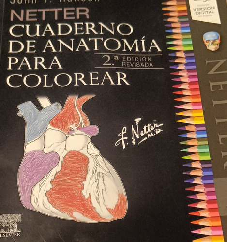 Netter Cuaderno Para Colorear Anatomía De Netter 2° Edición