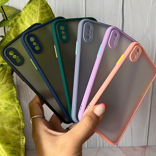 Imagen 3 de 6 de Funda Bumper Cubre Camara Línea iPhone - Coolcase