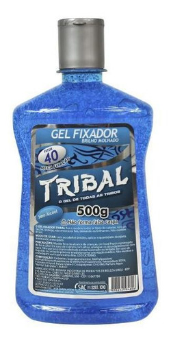 Gel Fixador Azul 500g Tribal