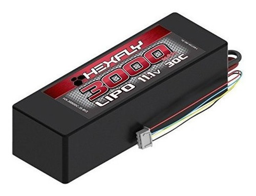 Redcat Racing Hexfly 3000mah 30c 111v 3s Lipo Bateria Para