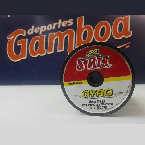 Línea Trenzada Sufix Gyro 0.45 Mm  (34.7 Kg) 100 Mts