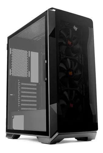 Imagem do produto Gabinete Gamer Pichau Pouter 3 Lateral De Vidro Preto, PG-P03-BK em Mercado Livre