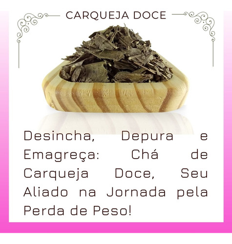 3 Pacotes Chá De Carqueja Doce -folhas Para Chá