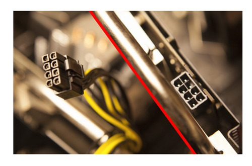 Adaptador Molex A Pci-e 8 Pin Para Tarjeta Video Pc Fuente