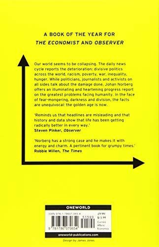 Progress Ten Reasons To Look Forward To The Future: Ten Reasons To Look Forward To The Future, De Norberg, Johan., Vol. 1. Editorial Oneworld Publications, Tapa Blanda En Inglés, 2017