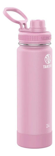 Botella Agua Takeya Antigoteo 700 Ml Pink Lavender