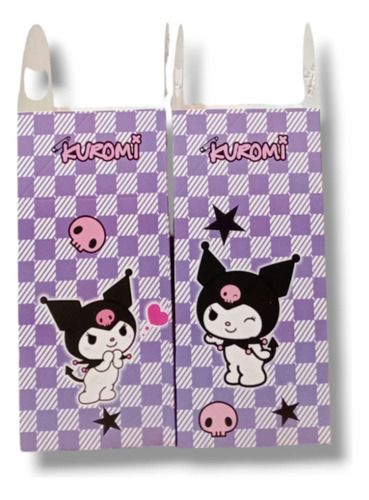 Kuromi Kit Para Fiestas De Cumpleaños Caja+plato+vaso 70 P Kuromi Kuromi Kuromi