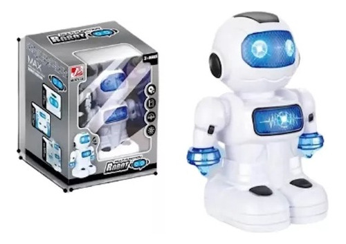 Juguete Robot Musical Multifunción Con Control Luces Sonido Personaje Robot Multifuncional