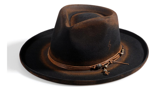 Sombrero Plano Para Hombres Y Mujeres Western Cowboy Classic