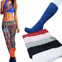 Comprar Meia Cano Longo 3\u002F4 Aerobica Academia Feminina Kit 03 Meião