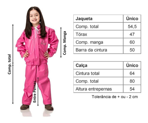 Imagem 3 de 3 de Capa De Chuva Moto Pvc Infantil Com Capuz Pantaneiro