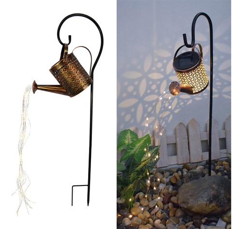 2x Lámpara De Linterna De Luz De Ducha De Jardín Luces