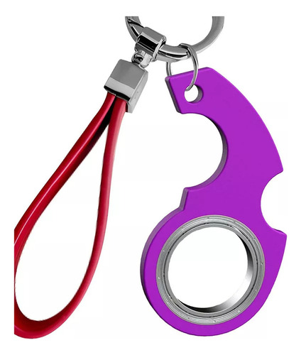 3×llavero Giratorio Fidget Key Spinner, Juguete For Personas