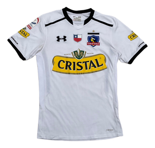  Camiseta Colo Colo, Año 2014, Talla S, Under Armour.