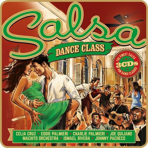 Salsa Dance Class Celia Cruz Cortijo 3 Cd Box Importado 