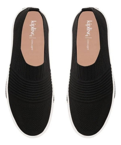 Tênis Original De Malha Resistente Karina Kipling Preto