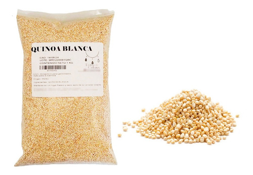 Quinoa Integral 1kg Quinua Blanca Gluten Free Cruda