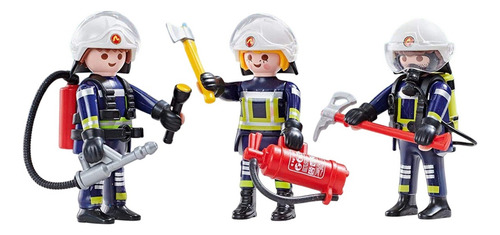 Playmobil 6586 Firefirefighter 3 Special Forces, versión de personaje de bombero, Fuerzas especiales