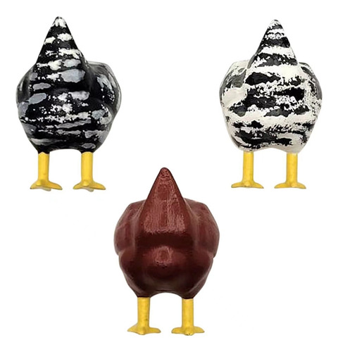 Imán Magnético Decorativo Para Refrigerador B Chicken Butt 7