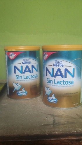 Leche Nan Deslactosada En Polvo.