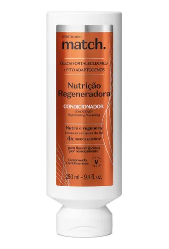 O Boticario Match Condicionador Nutrição Regeneradora 280ml