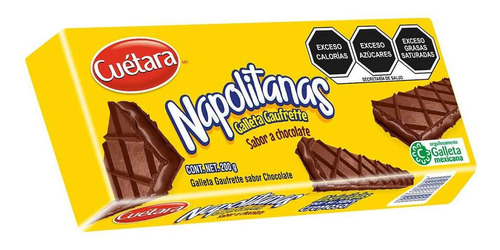 Galleta Napolitana Chocolate 200g