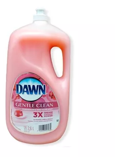 Jabon Lavatrastes Dawn Gentle Clean 2,6l Liquido