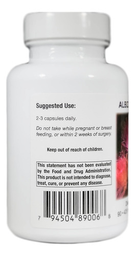 Supreme Nutrition Albizia Supreme 90 Cápsulas Vegetarianas