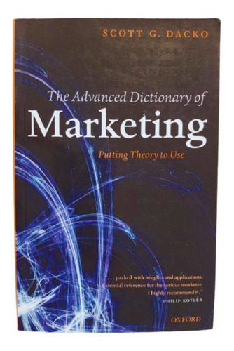 The Advanced Dictionary Of Marketing (ref. 751)