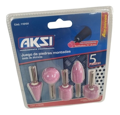 Kit Piedras Montadas Abrasivas