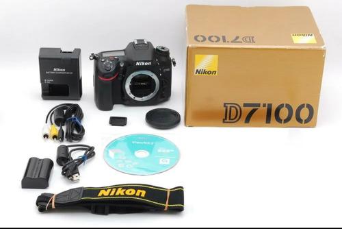 Cámara Nikon D7100 24.1 Mp Video Full Hd Nueva A Estrenar 