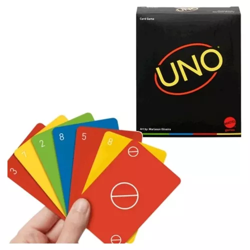 Jogo Uno - Minimalista - Mattel Original Lacrado