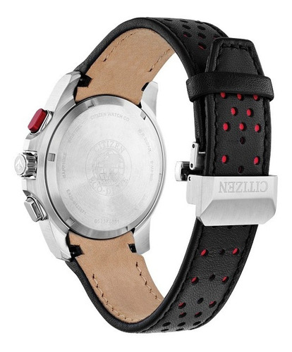 Reloj Citizen Promaster Moto Sport Orig. Hombre Time Square Color de la correa Negro Color del bisel Plateado