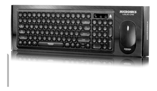 Combo Teclado + Mouse Inalámbrico Micronics Liquid One