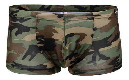 Calzones De Ejército Verde Camuflaje Estampado Hombres