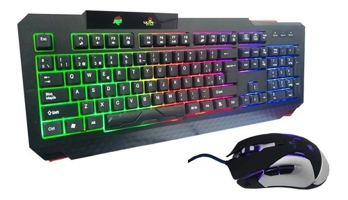 Teclado Gamers+ Mouse Gamers Para Ps4 + Envio Gratis