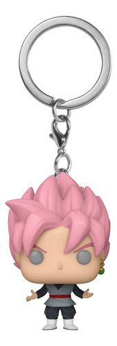 Funko Pocket Pop! Keychain Super Saiyan Rosé Goku Black Glow (Usado)