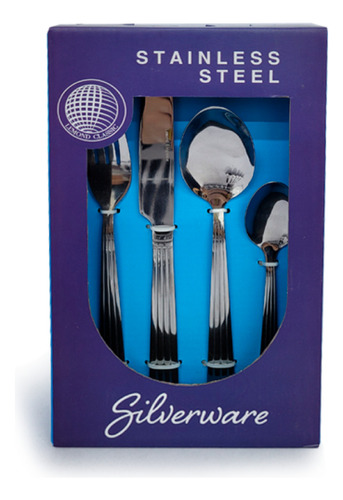 Juego De Cubiertos 24pz Silverware