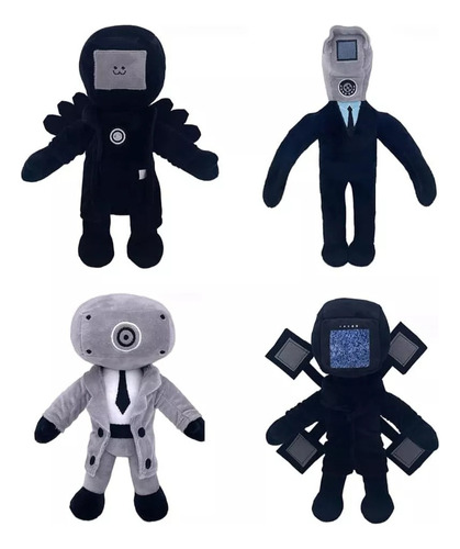 Skibidi Toilet Titan Speaker Man Plush, Regalo Para Fanático