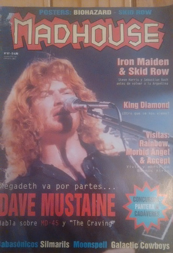 Madhouse 67 - Megadeth - Iron Maiden - Skid Row - Blackmore 