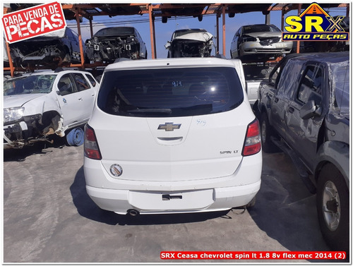 Imagem 1 de 7 de Sucata Chevrolet Spin Lt 1.8 8v Flex Mec 2014 Peças
