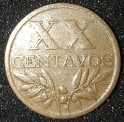 Moeda Xx Centavos 1961 Portugal