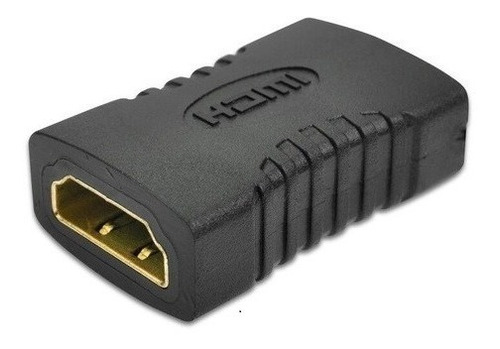 Imagen 1 de 6 de Adaptador Hdmi Hembra-hembra Prolongador