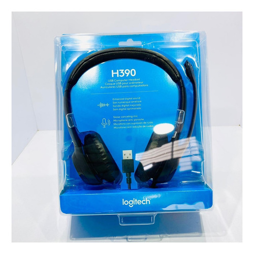 Imagen 6 de 11 de Audífonos Logitech H390 negro