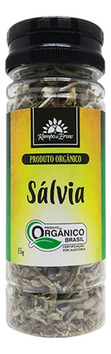 Sálvia Orgânica In Natura 15g Kampo De Ervas