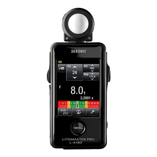 Imagen 3 de 5 de Fotometro Sekonic L-478d Flashimetro Luxometro P/ Flash Cine