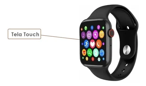 Smartwatch Heruz W34 Rel gio Smart Watch Smartwatch W34 44mm caja