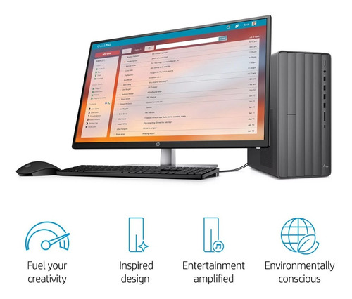 Imagen 1 de 7 de Computadora Hp Envy Core I7 8gb Ram + 16gb 1tb Hdd 10ma Gen